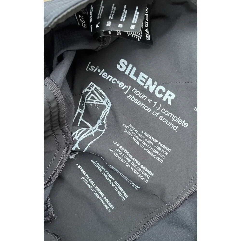 Kuhl Silencr Men's 40X34 Outdoor Hiking Pants Ripstop Stretch 5166 - Black